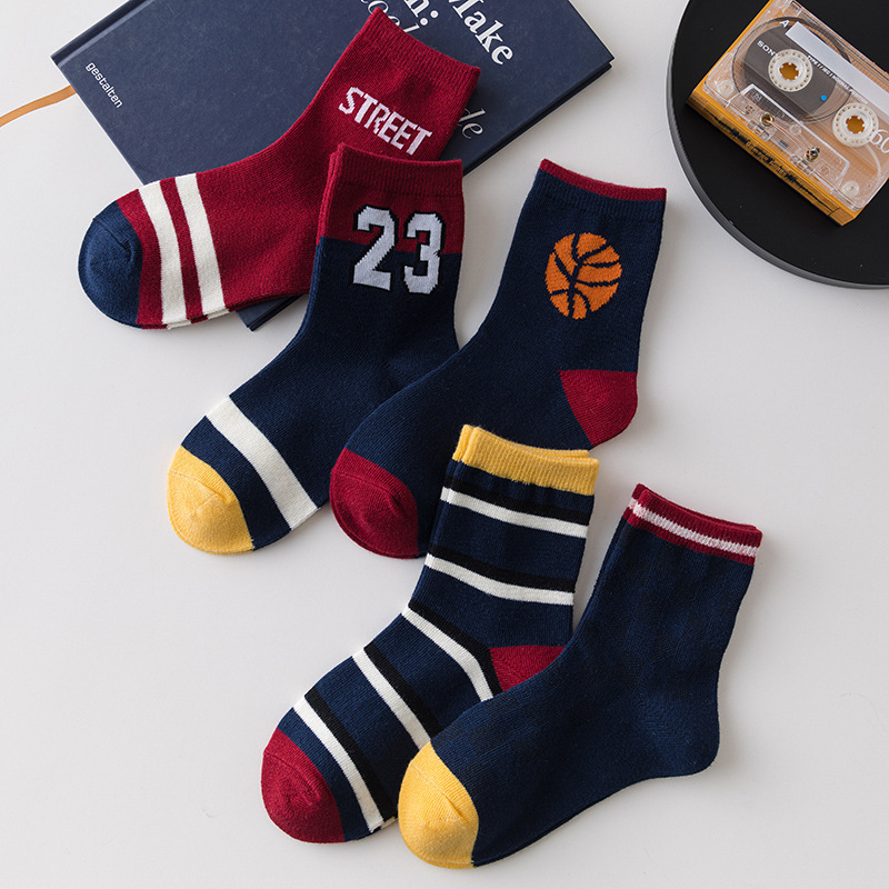 5pairs men's sport socks street fashion skateboard basketball sock