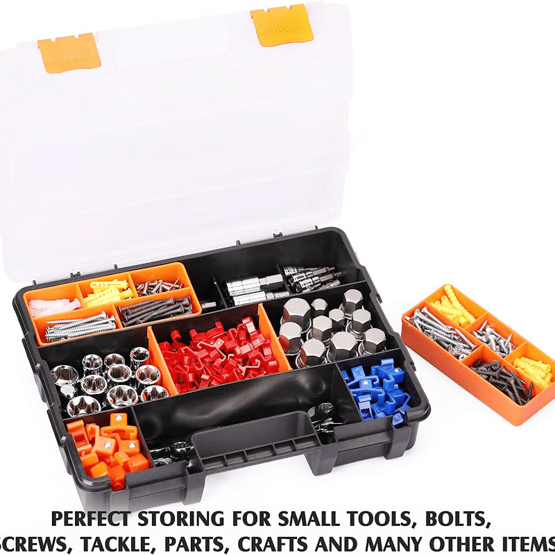 Tool Box Organizer Sets Organizers And Parts Compartments - Temu