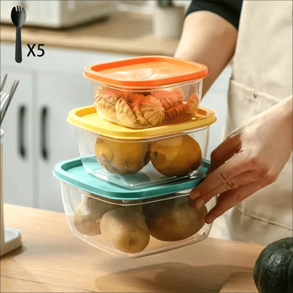 Reusable Food Storage Containers, Safe For Freezer, Microwave And