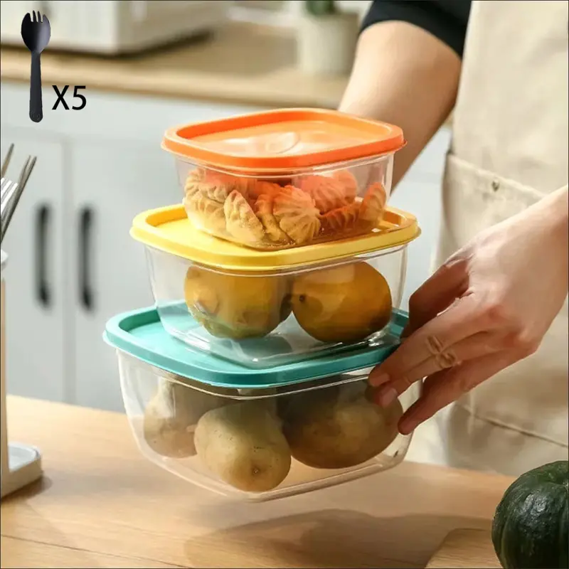 Reusable Food Storage Containers, Safe For Freezer, Microwave And