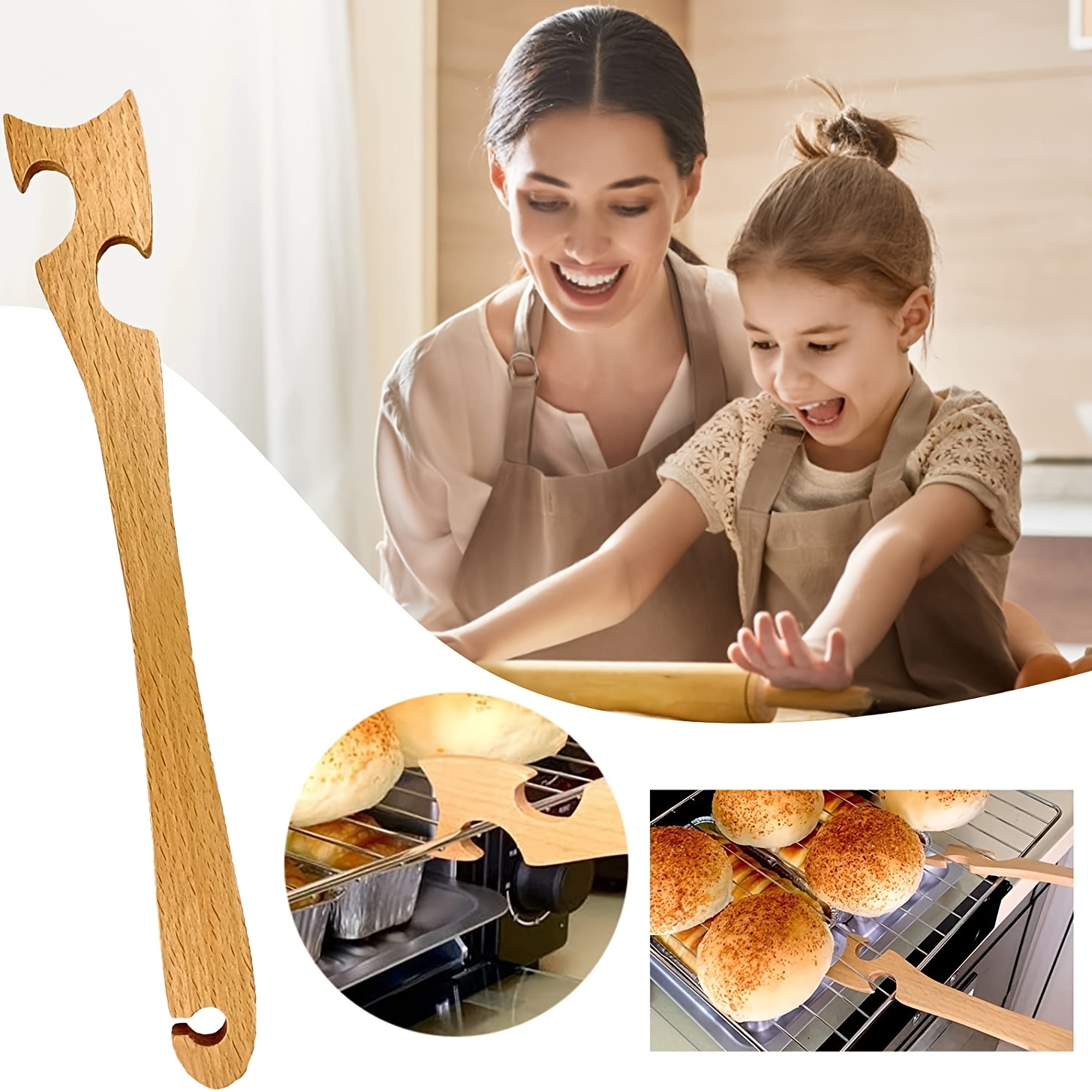 Oven Rack Push Pull Tool Multipurpose Nylon Kitchen Tong For - Temu