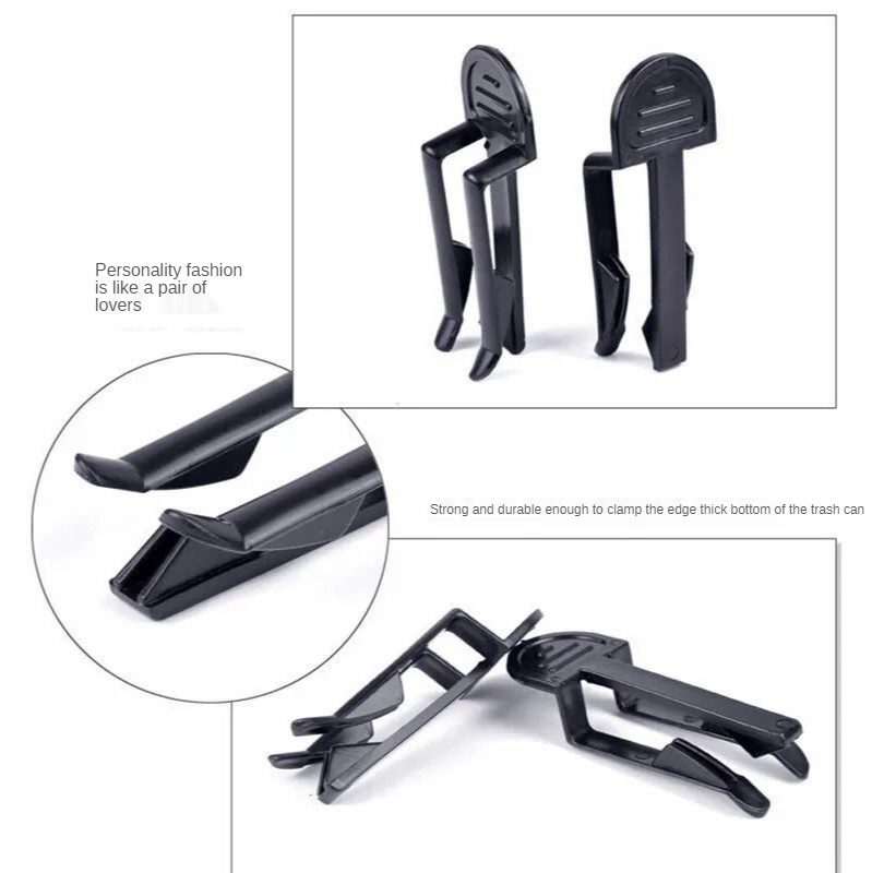 Non-slip Trash Can Clip - Portable Garbage Bag Fixing Clip For Kitchen And  Home Use - Easy To Use And Secure - Keep Your Garbage Bags Securely In -  Temu