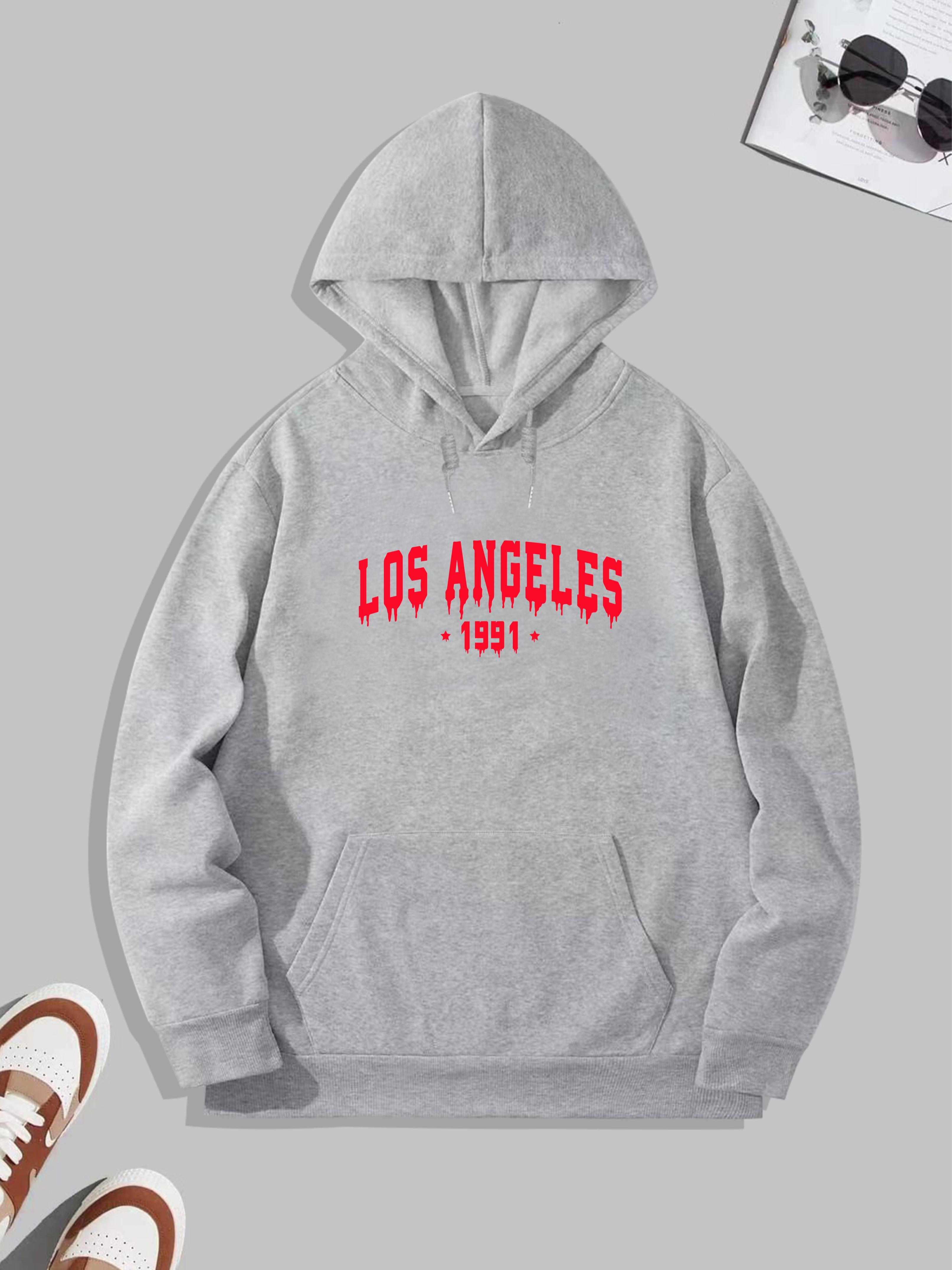 Retro Los Angeles Letters Print Hoodie Hoodies For Men Mens Casual Graphic  Design Pullover Hooded Sweatshirt With Kangaroo Pocket For Spring Fall As  Gifts - Men's Clothing - Temu United Arab Emirates