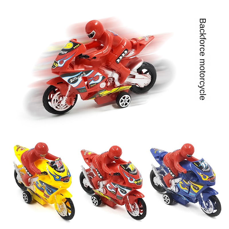 Motocicleta de juguete para niños, juguete de motocicleta a escala 1:12 con  sonido y luz, juguetes de motocicleta para niños de 3 a 12 años (azul)