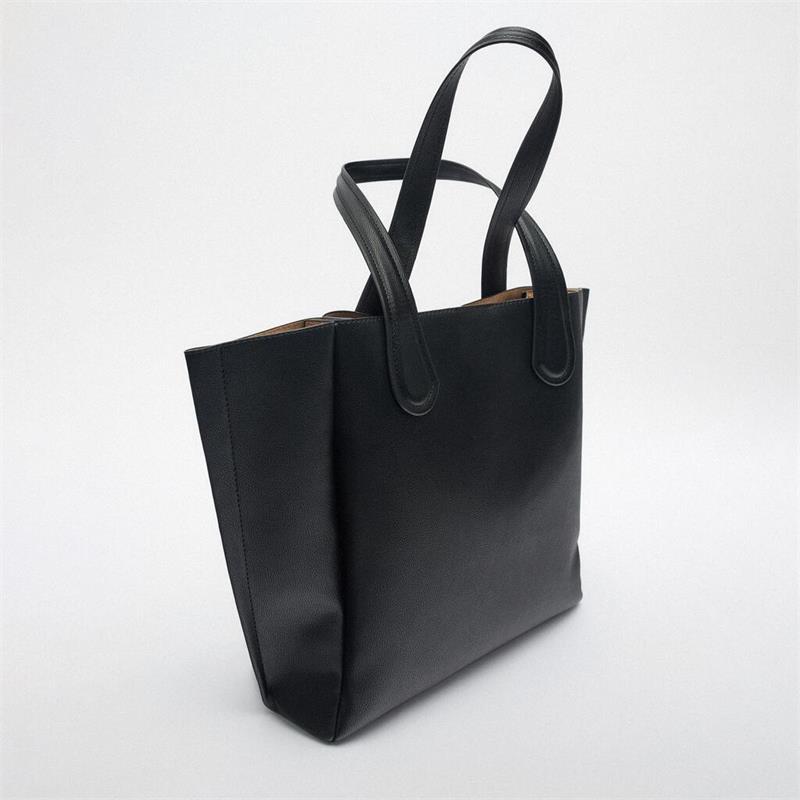 Minimalist Solid Color Tote Bag Large Capacity Shoulder Bag Womens  Multifunctional Bag For Work, Free Shipping, Free Returns