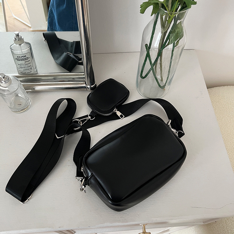 Mini Square Crossbody Phone Bag, Minimalist Shoulder Bag, Women's