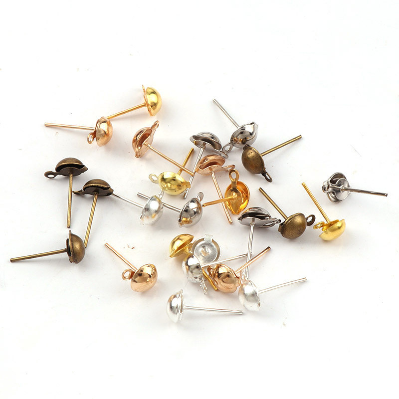  100pcs 20×17mm Rose Gold Earring Hooks Hypo-allergenic Ear  Wires Fish Hooks with Ball and Coil Earring Wires Jewelry Findings for DIY  Jewelry Making Earring Parts Supplies 10 Colors (Rose Gold)