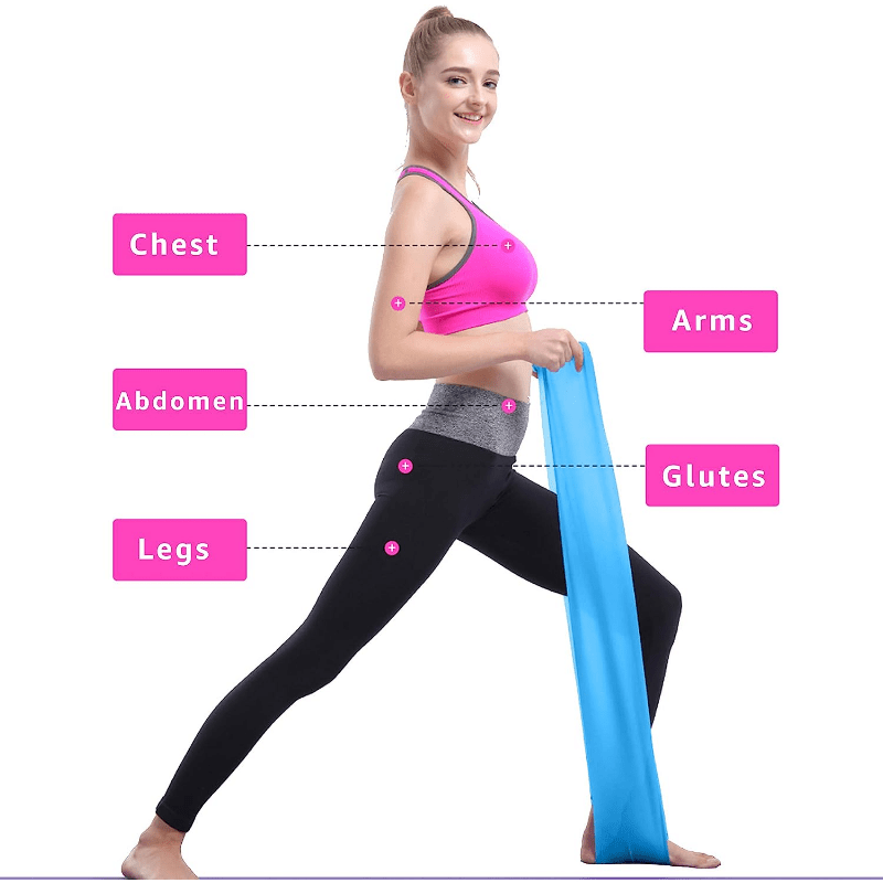 5pcs Yoga elastic stretching belt– Athlete's Choice