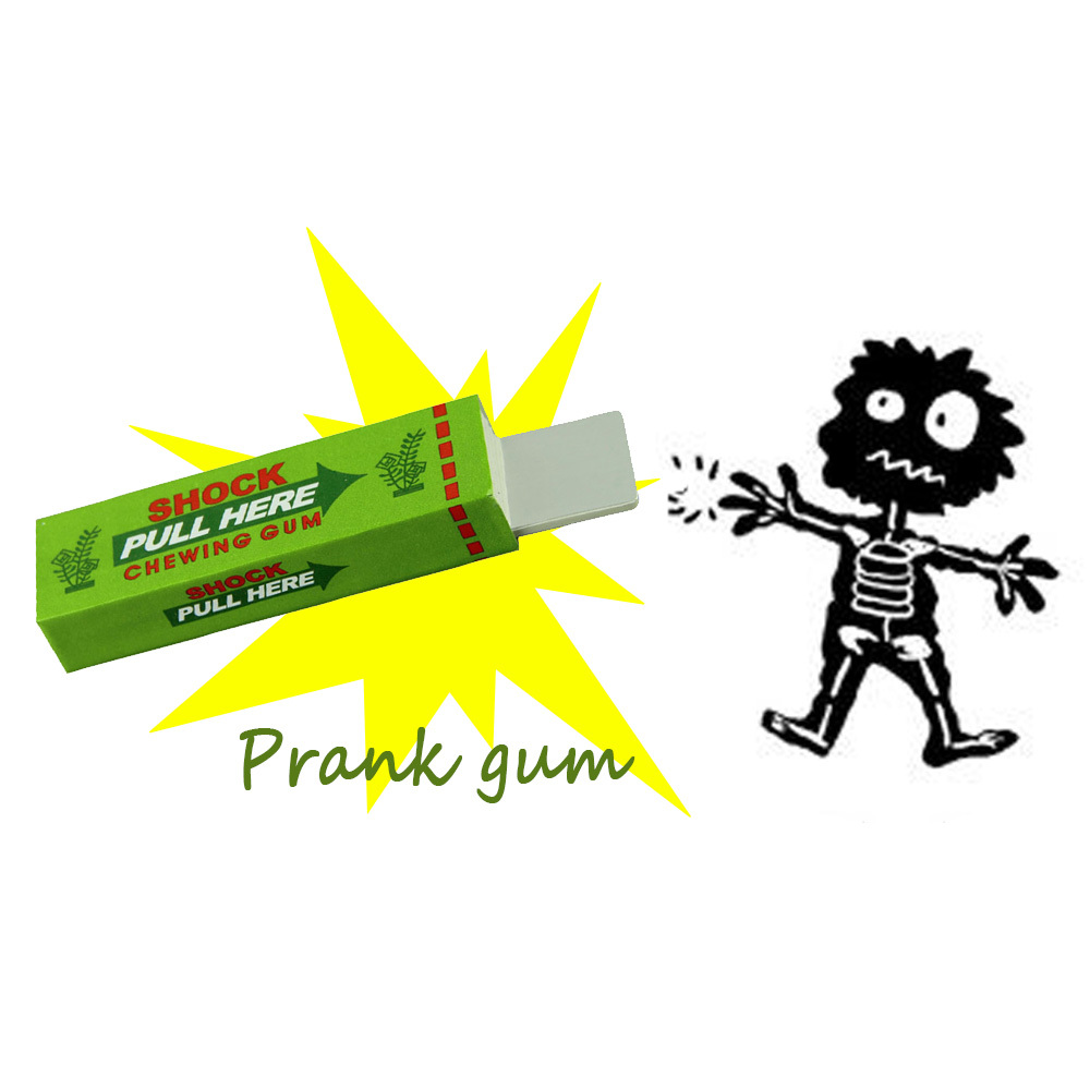 Electric Shock Joke Chewing Gum Get Ready Shock Friends - Temu