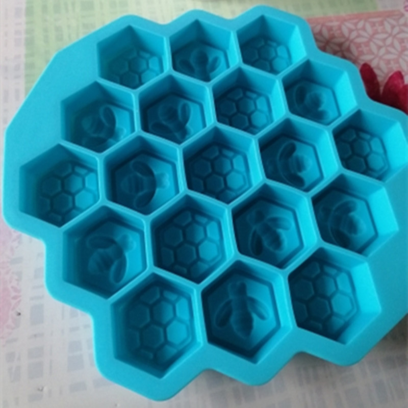 Bee/honeycomb Soap Silicone Mould, 6 Hexagon Cavity Bees, Wax Melt