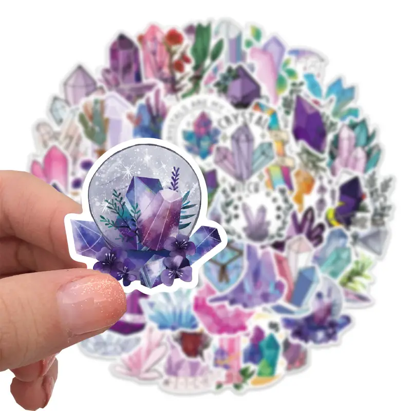 Crystal Gems Stickers diy Waterproof Decoration suitable - Temu