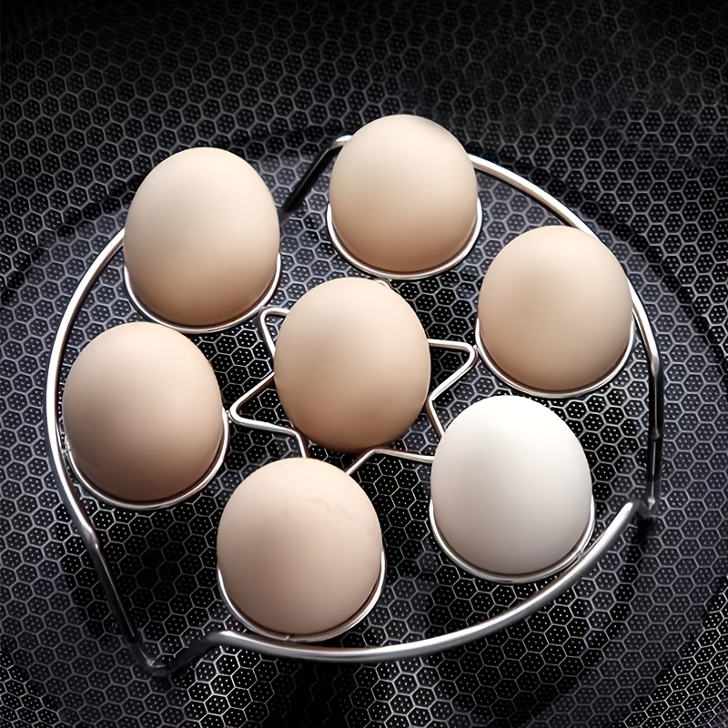 Silicone Egg Steamer Rack Insulation Pad Egg Steaming Tray Stand