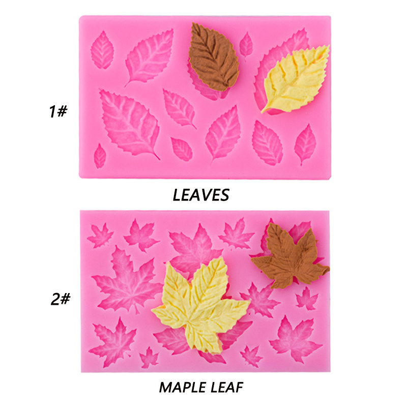 Silicone Mold Leaf Shape Decorating Tools Leaves Silicone - Temu