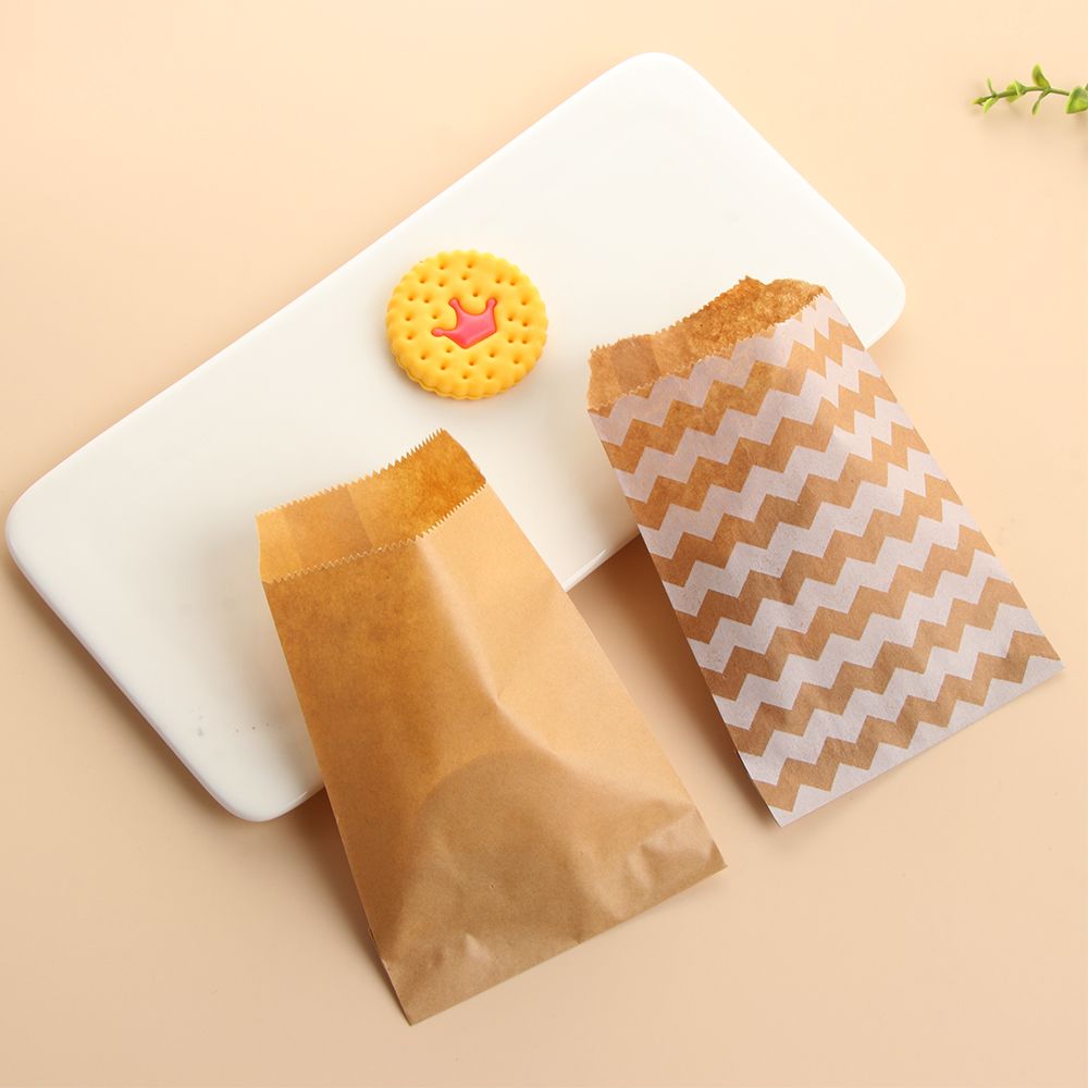 Fasola Greaseproof Paper Bag, Kraft Paper Bag, Food Packaging Bag,  Disposable Packaging - Temu