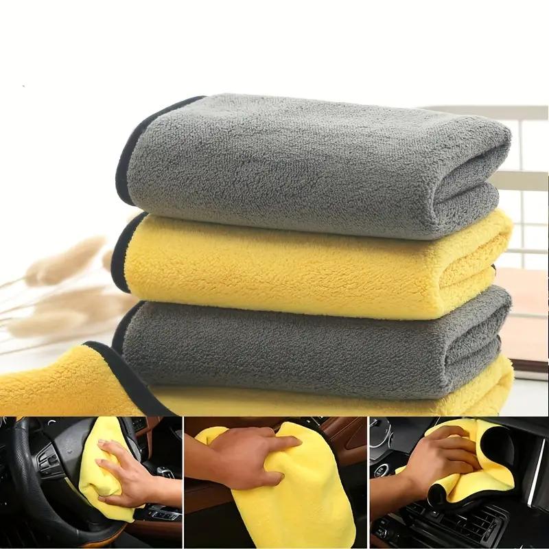 Microfiber Towel Super Absorbent Car Wash Cloth Car Cleaning - Temu