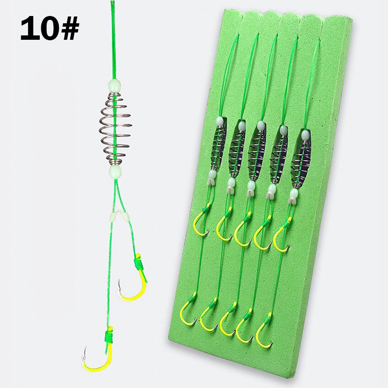  2 Pack Fishing Hooks Carp, Fishing Feeder Cage