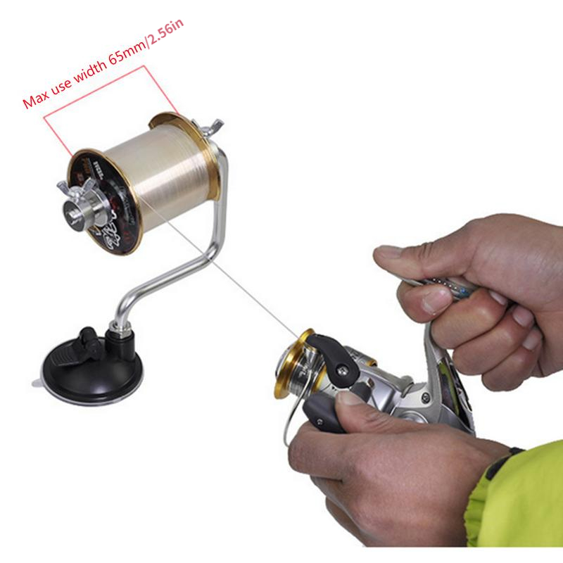 1pc Effortlessly Wind Your Fishing Line with our Portable Vacuum Spooling  System - Perfect for Tackle Enthusiasts