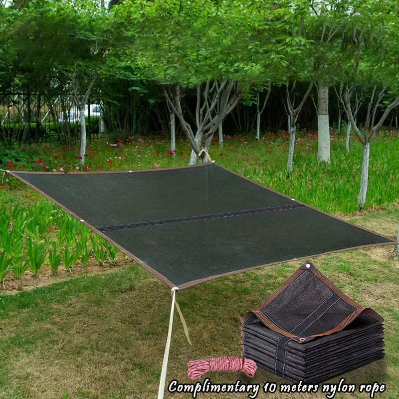 

1pc Anti-uv Sun Shade Net Outdoor Garden Shade Cloth Greenhouse Cover With A Shading Rate Of 88%, Outdoor Camping Equipment