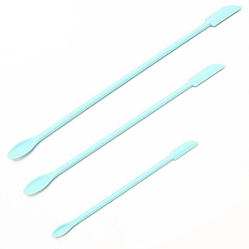 Set of 3 Double Sided Silicone Spatula Multifinctional Long Handle Lotion  Bottle Spatula Cream Butter Jar Scraper Spoon