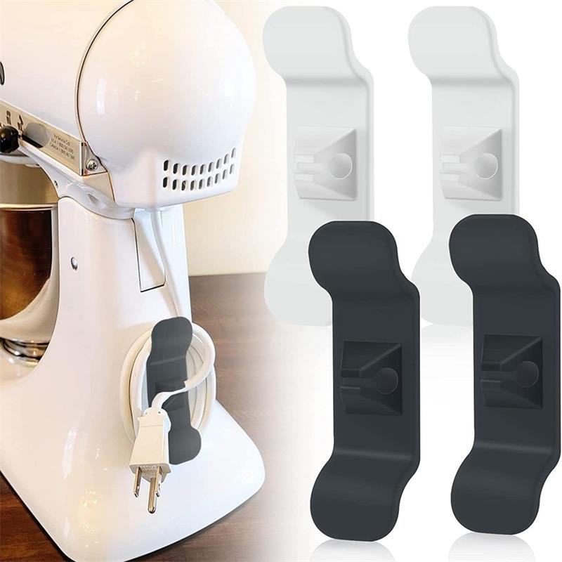 4Pcs Cable Winder Cord Wrap Organizer for Kitchen Appliances Line Wrapper  Clips