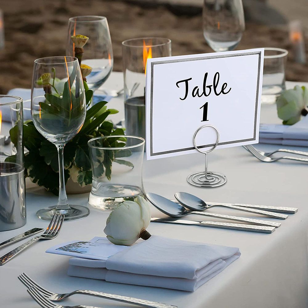 Memo Holder Wedding Table Name Tag Holder Table Card Holder - Temu