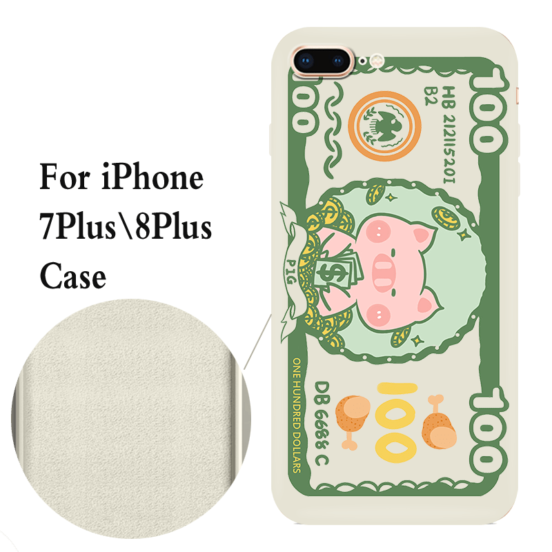 3D Pink Pig Cute Phone Cases For iPhone 14 13 12 11 Pro XS Max XR X SE2 6S  7 8 Plus