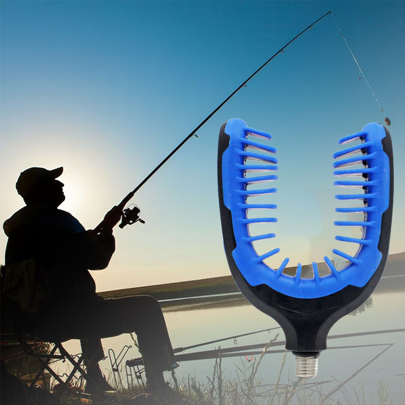 Adjustable Carp Fishing Rod Rest Gripper Holder with Maximum 3cm