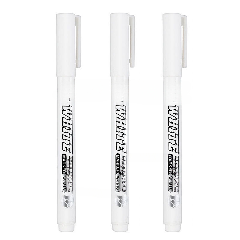White Marker Pen Alcohol Paint Oily Waterproof Tire Painting - Temu