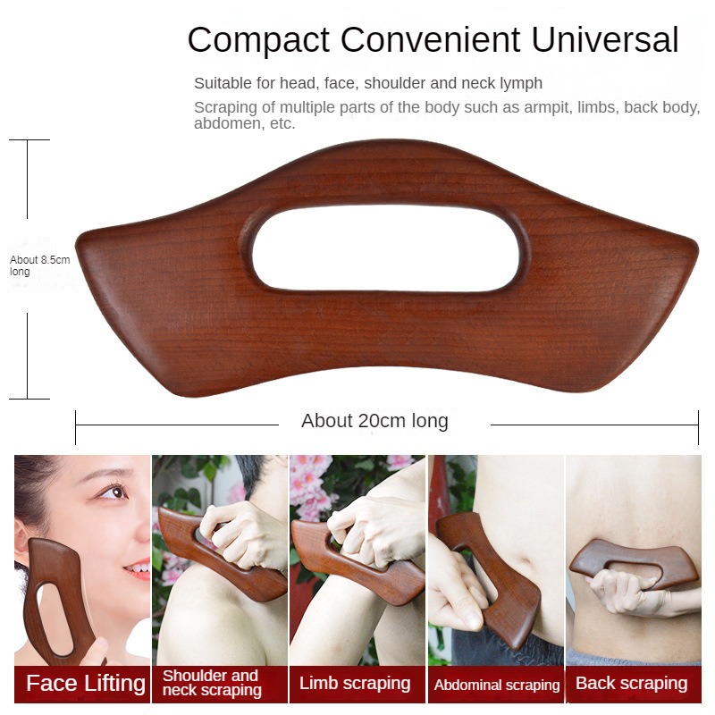 Gua Sha Massage Tool Wood Care Massage Tools Lymphatic - Temu