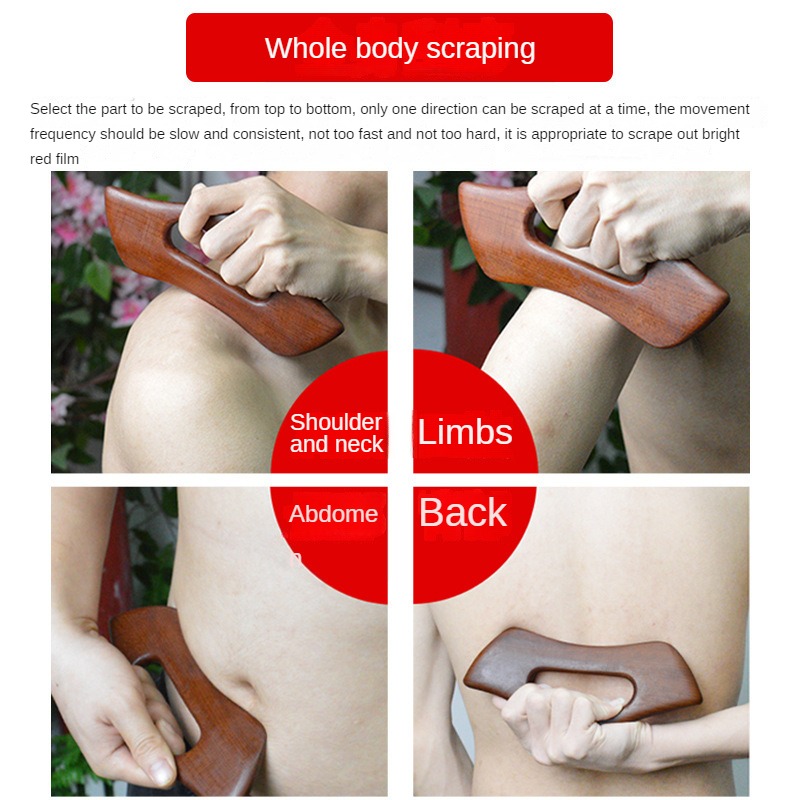 Gua Sha Massage Tool Wood Care Massage Tools Lymphatic - Temu