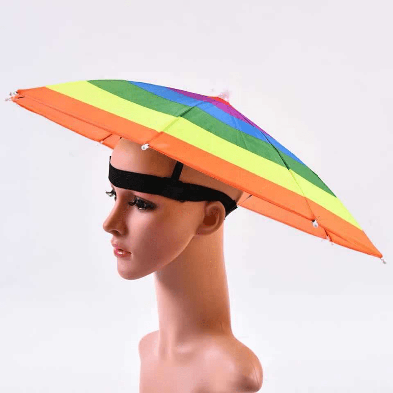 Paraguas Sombrero Ligero 1 Pieza Paraguas Plegable Aire - Temu Mexico