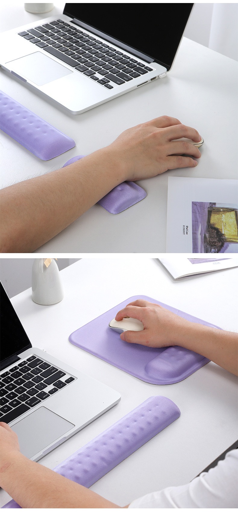 3 Kinds Mouse Pad Optional Keyboard Palm Rest Mouse Pad Palm Temu