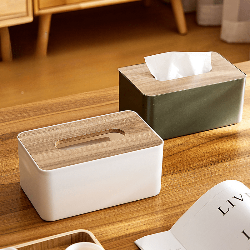 Multifunctional Desktop Storage Box Tissue Box Drawer Paper - Temu
