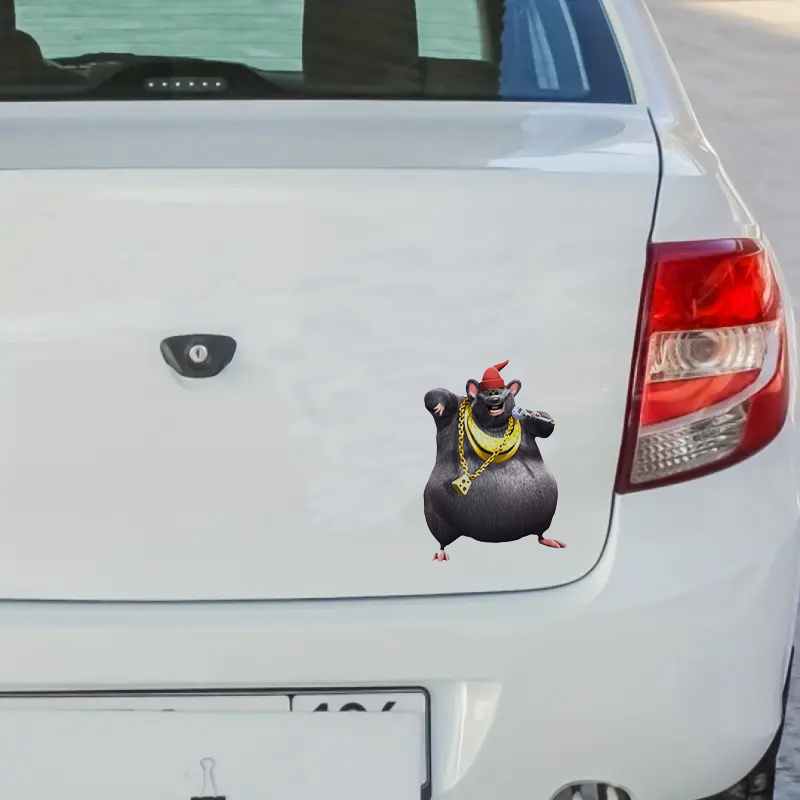 Biggie Cheese Mr. Boombastic Vinyl Sticker Decal For Car Bumper Truck Van  SUV Window Wall Boat Cup Tumblers Laptop Or Any Smooth Surface 3x3
