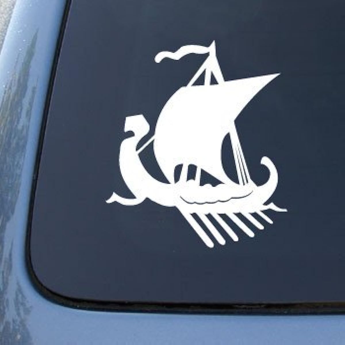 Viking Ship Boat Funny Car Sticker For Laptop Vehicle Paint Window Wall Cup  Fishing Boat Skateboard Decals Auto Accessories