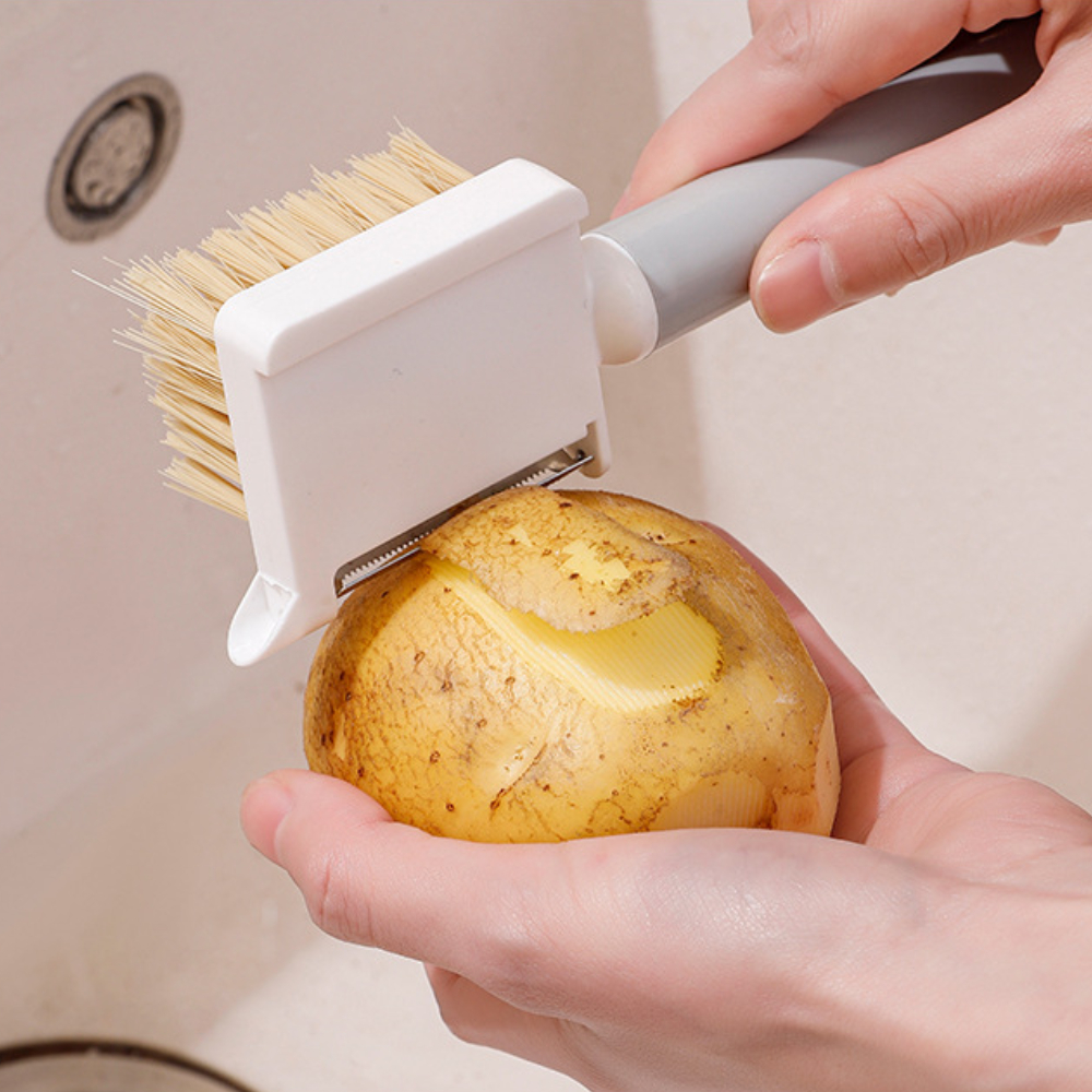 Multifunctional Fruit and Vegetable Brush Household Kitchen