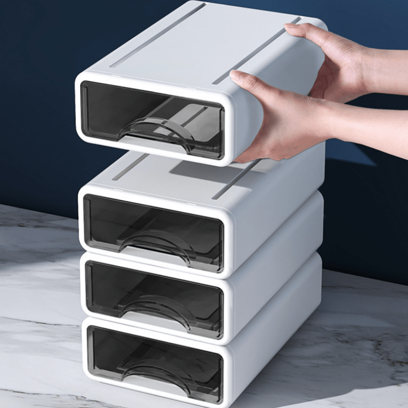New Desk Superposable Storage Drawers Organizer Document - Temu