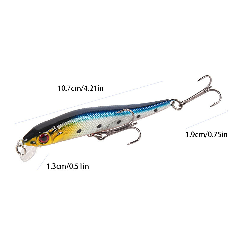 Plastic Floating Hard Lure Corrosion Resistant Pencil Lures - Temu