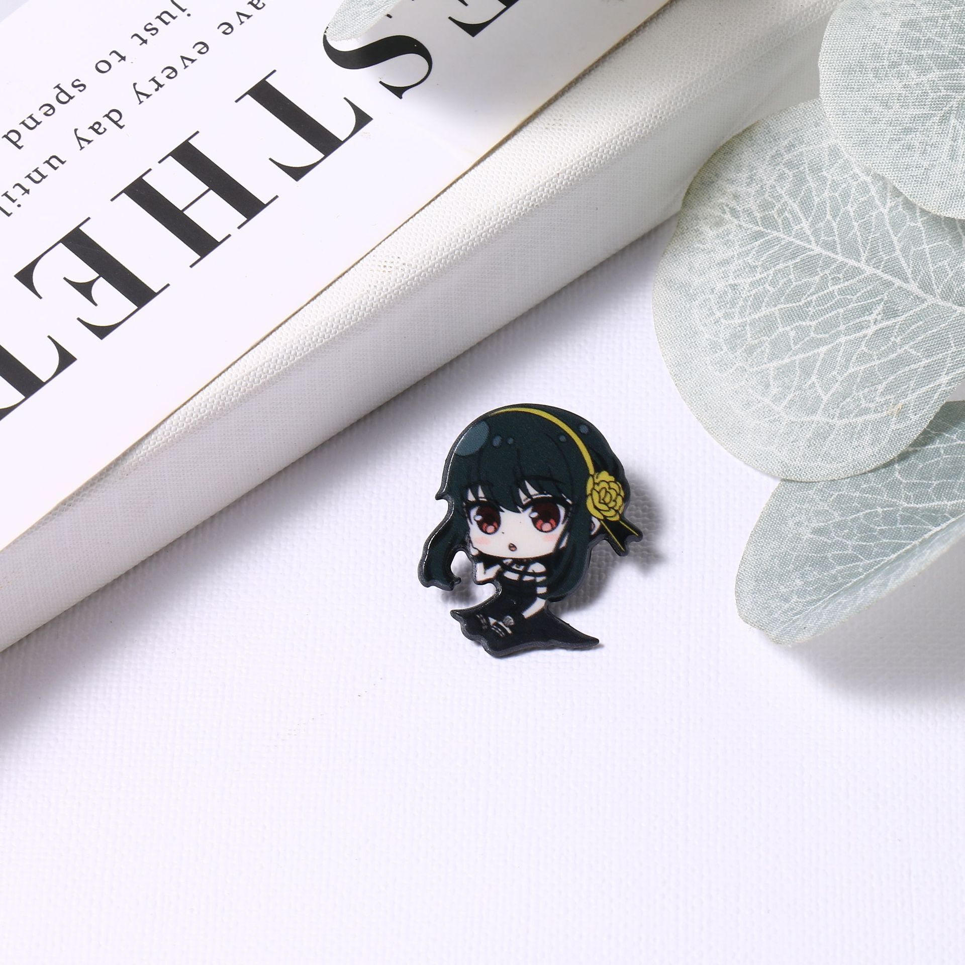 Cartoon Anime Character Brooch Y2k Cute Enamel Brooch Button - Temu