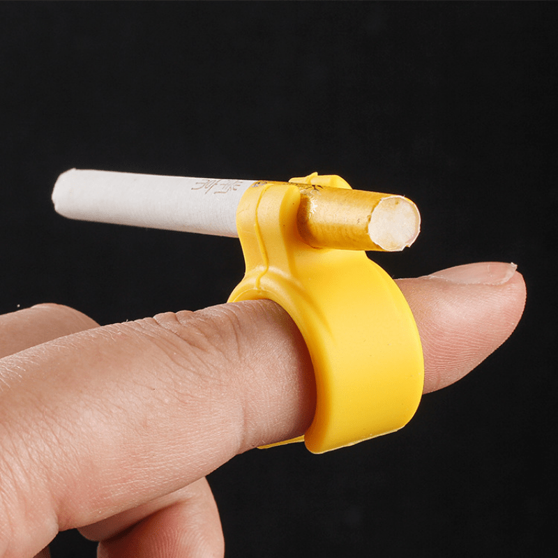 1pc New Spring Claw Cigarette Clamp Finger Ring, Cigarette Ring Holder,  Adjustable Ring Holder Cigarette Clip, Elegant Cigarette Holder Ring For  Women