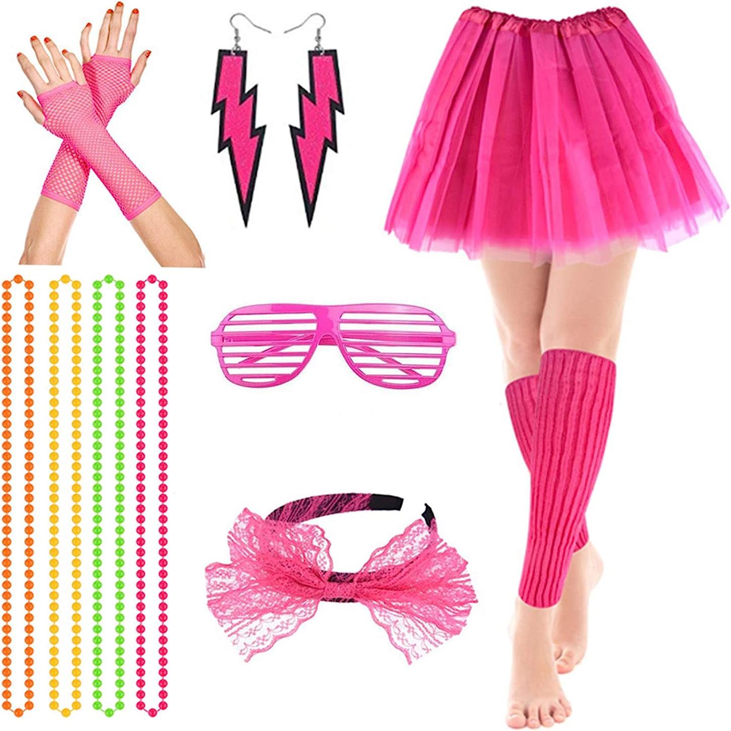 Disco Neon 70s 80s 90s Party | Mini Skirt