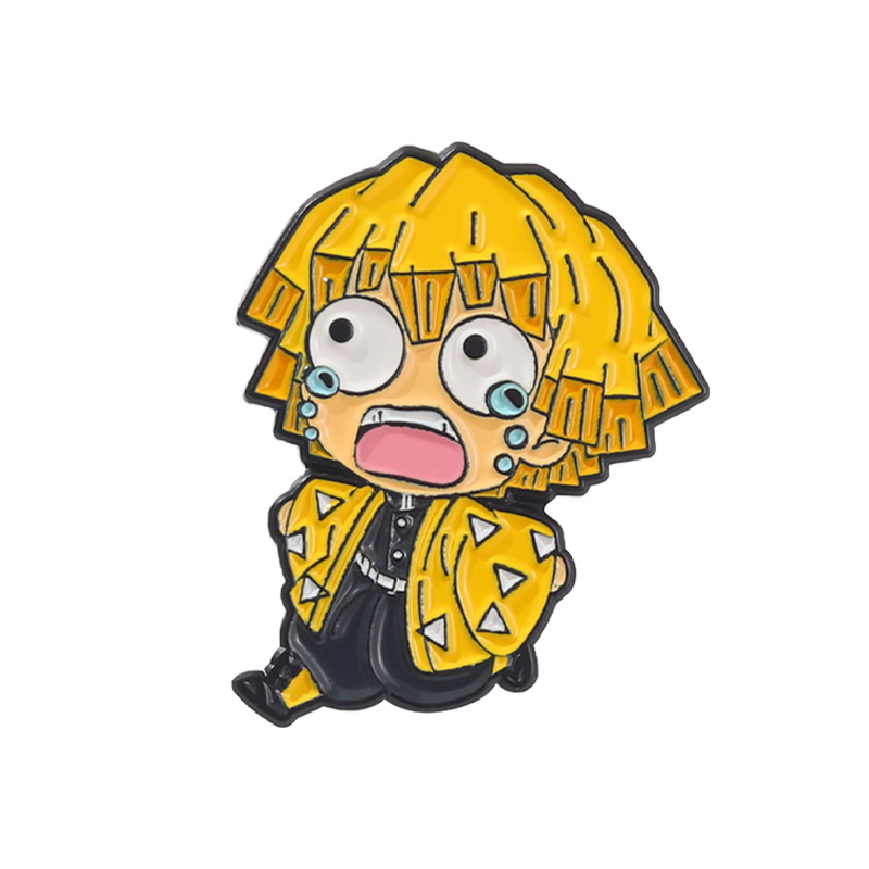 Anime Characters Cartoon Brooch Pins for Men