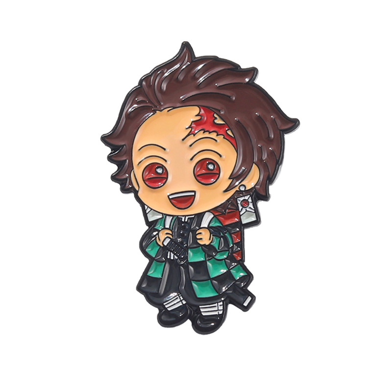 Anime Characters Cartoon Brooch Pins for Men