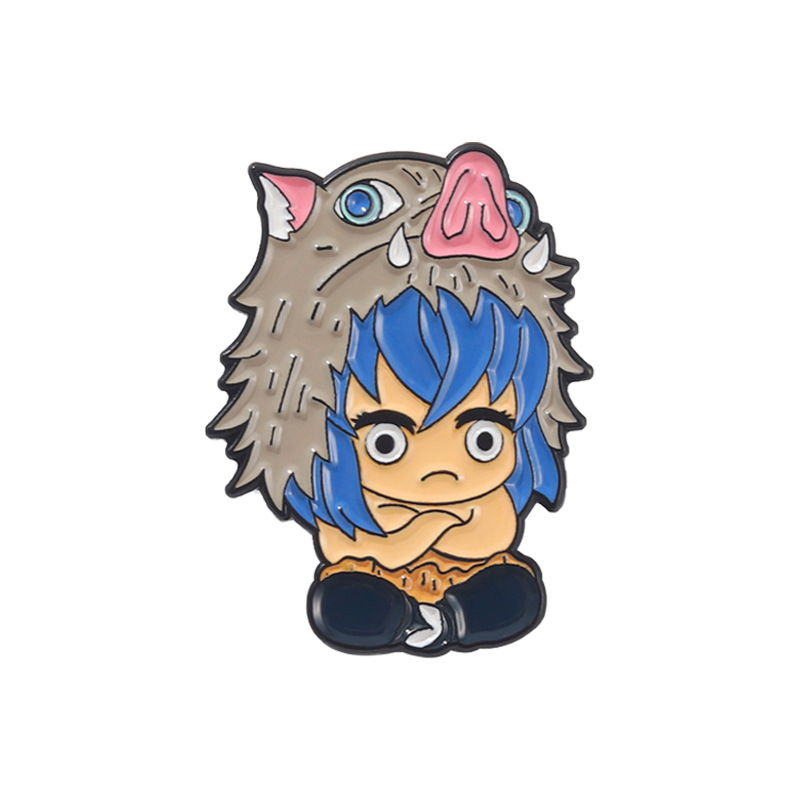 Anime Characters Cartoon Brooch Pins for Men