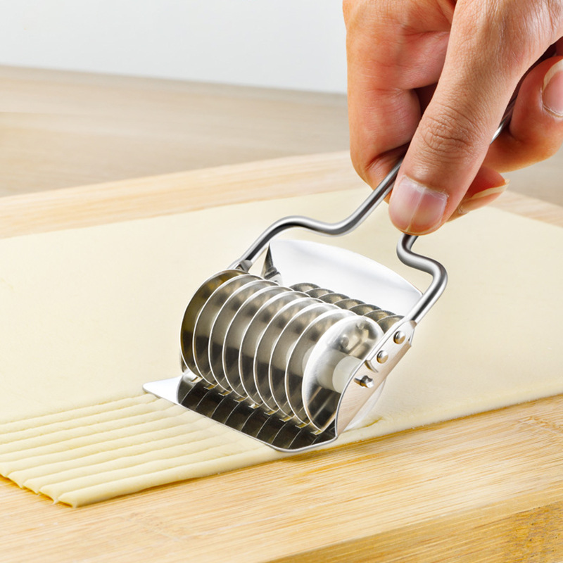 Noodle Cutter Stainless Steel Noodle Lattice Roller Kitchen - Temu