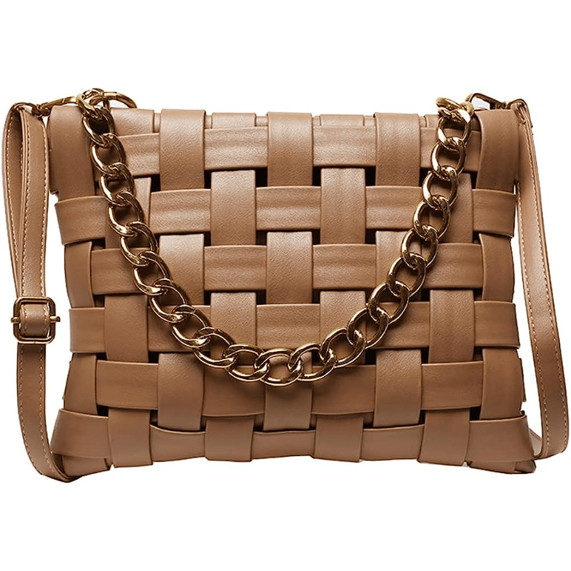 New Trendy Handbags For Women Leather Bucket Shoulder Bags Metal Chain  Crossbody Bag Luxury Fashion Designer Classic Versatile