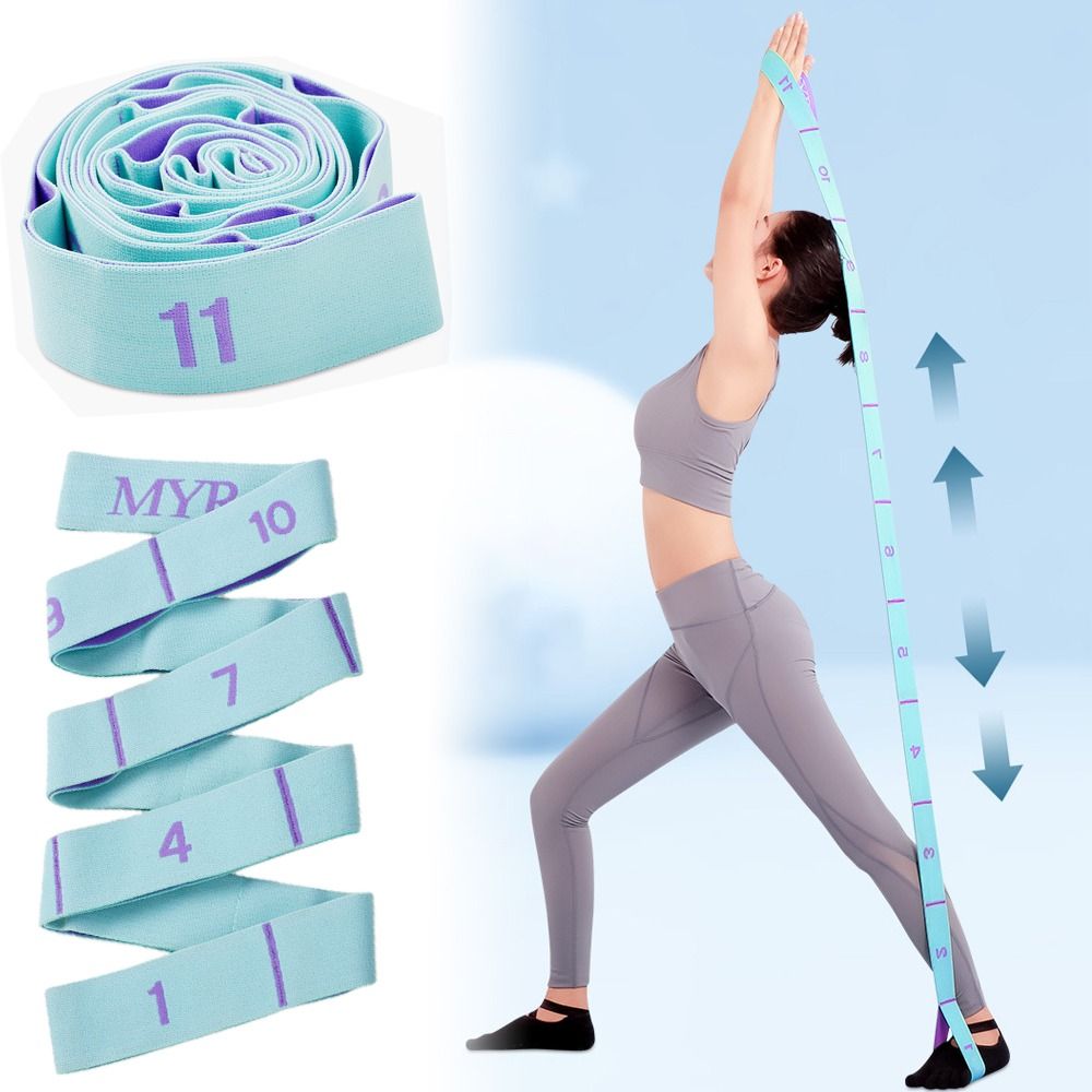 Resistance Bands Multifunctional Dance Yoga Auxiliary Stretching Belt Adult  Latin Training Elastic Beginner Pilates Band 230907 From Jia09, $8.11