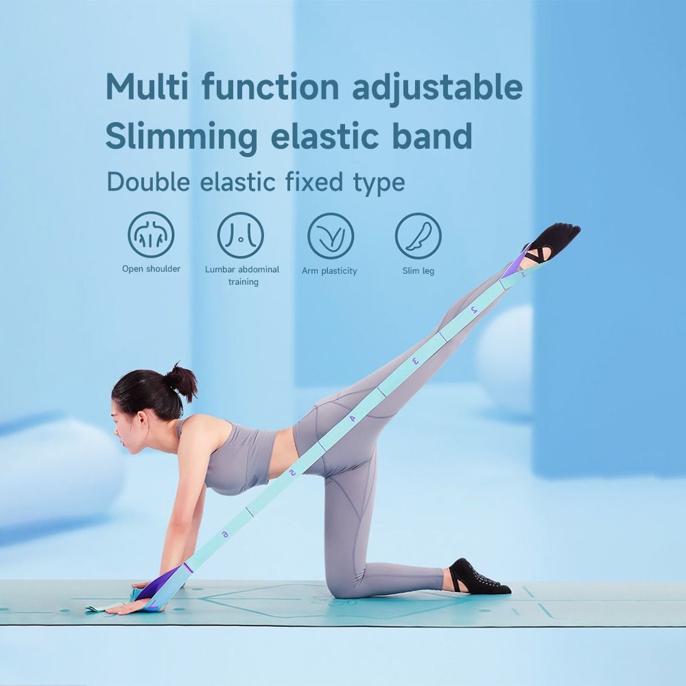 Multifunctional Slimming Resistance Band Yoga Latin Training Elastic Bands