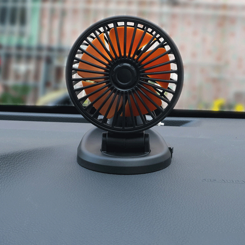 5v/12v/24v Mini Car Fan Single Head Fan Summer Cooling Fan - Temu