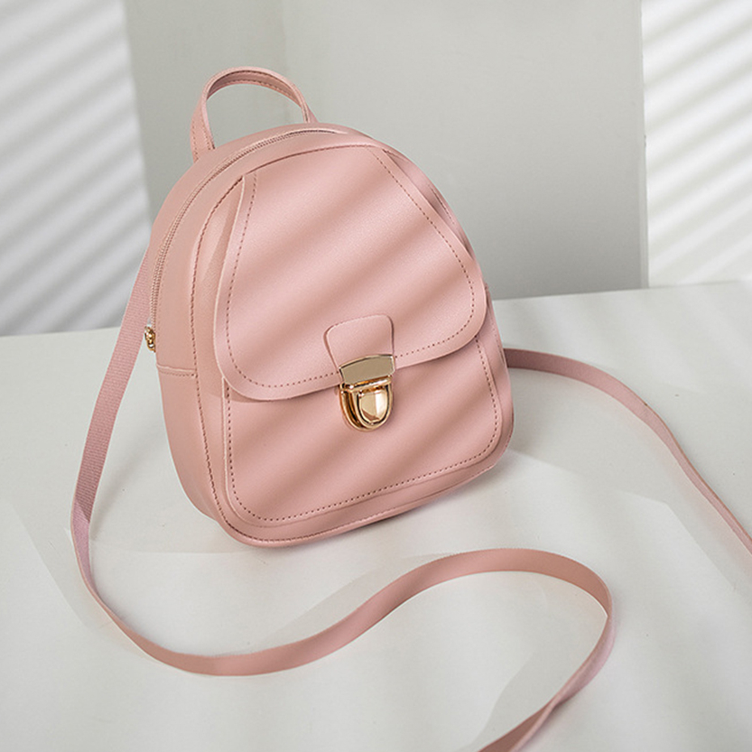 Mini Women's Backpack With Small Plush Ball, Attractive Purse Shape Design  Bag For Student And Commuter - Temu